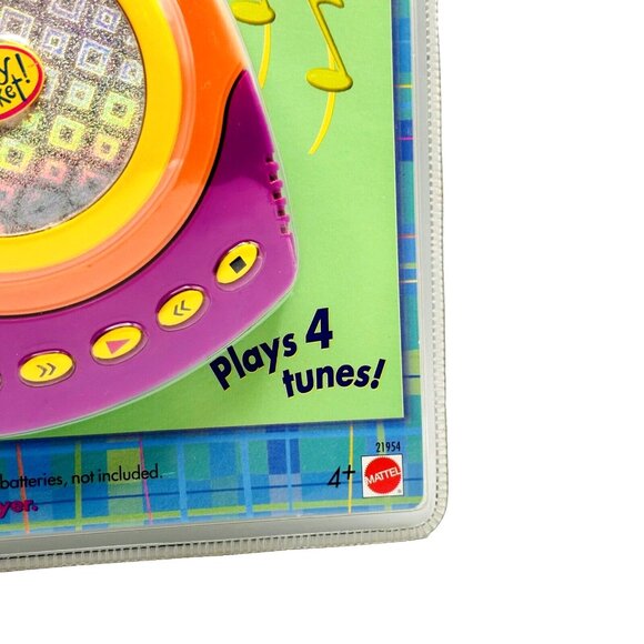 1999 Vintage Polly Pocket CD Player - Bluebird Toys/Mattel (Sealed) - Picture 7 of 13